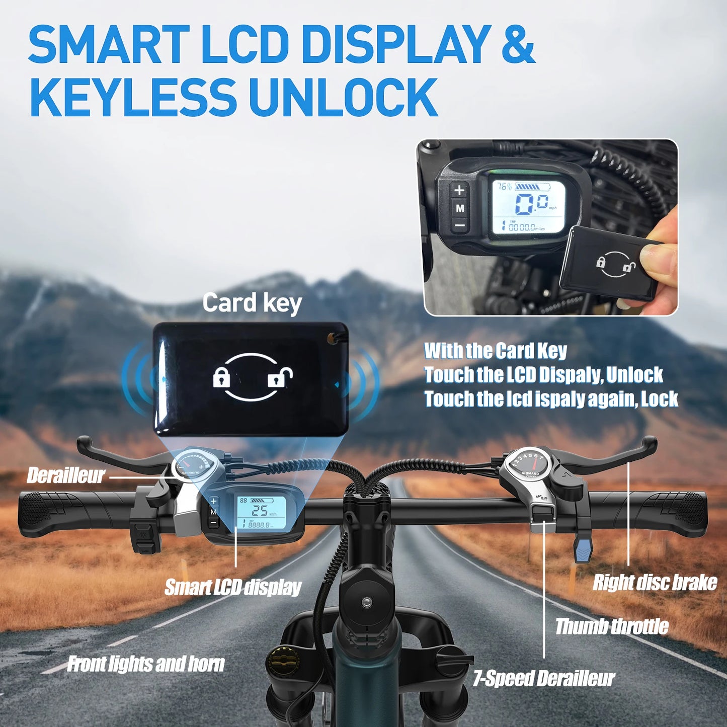 500W Motor Electric Bike