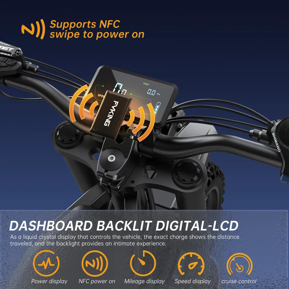 FVKING E6 Adult Electric Dirt Bike