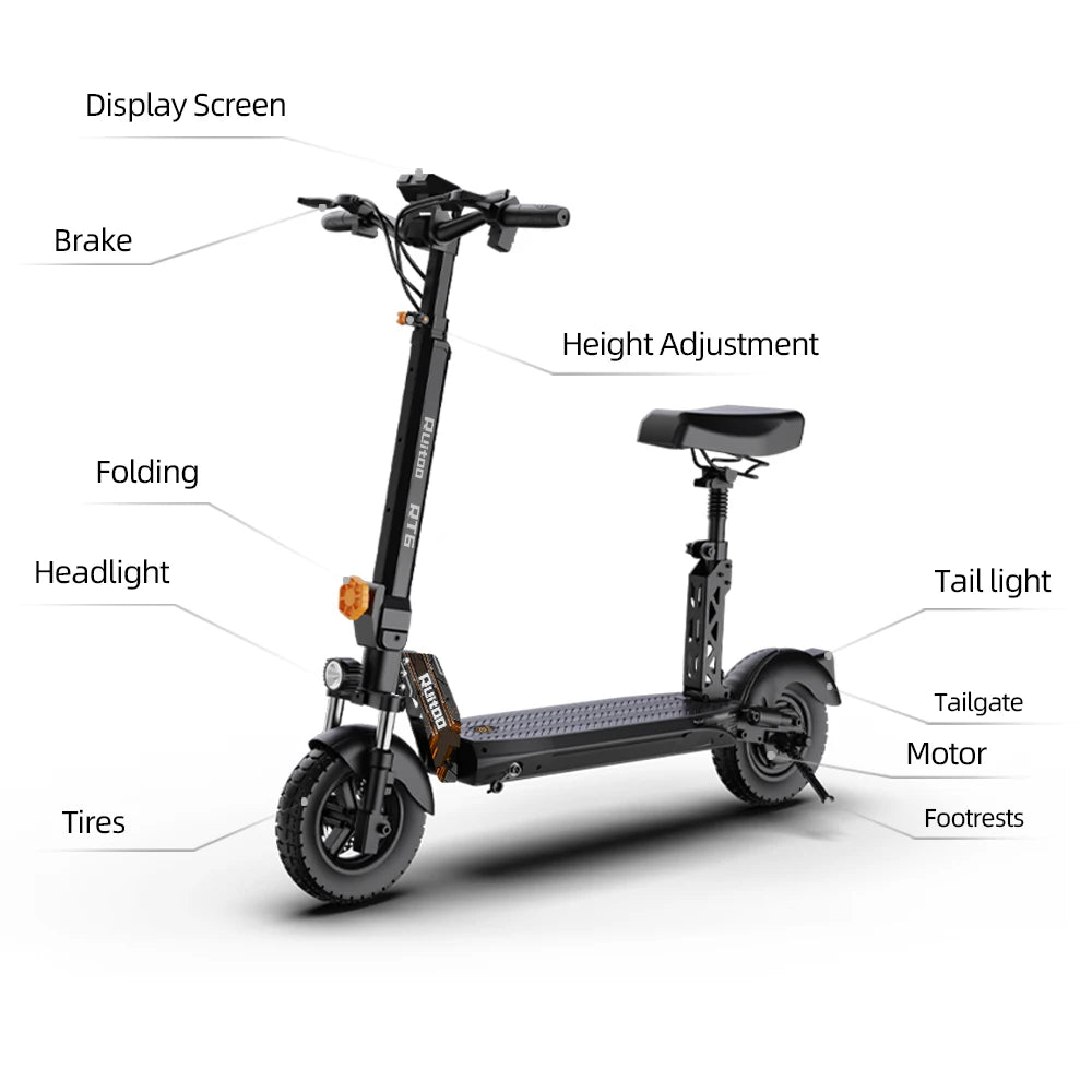RuiToo RT6 1000W Electric Scooter