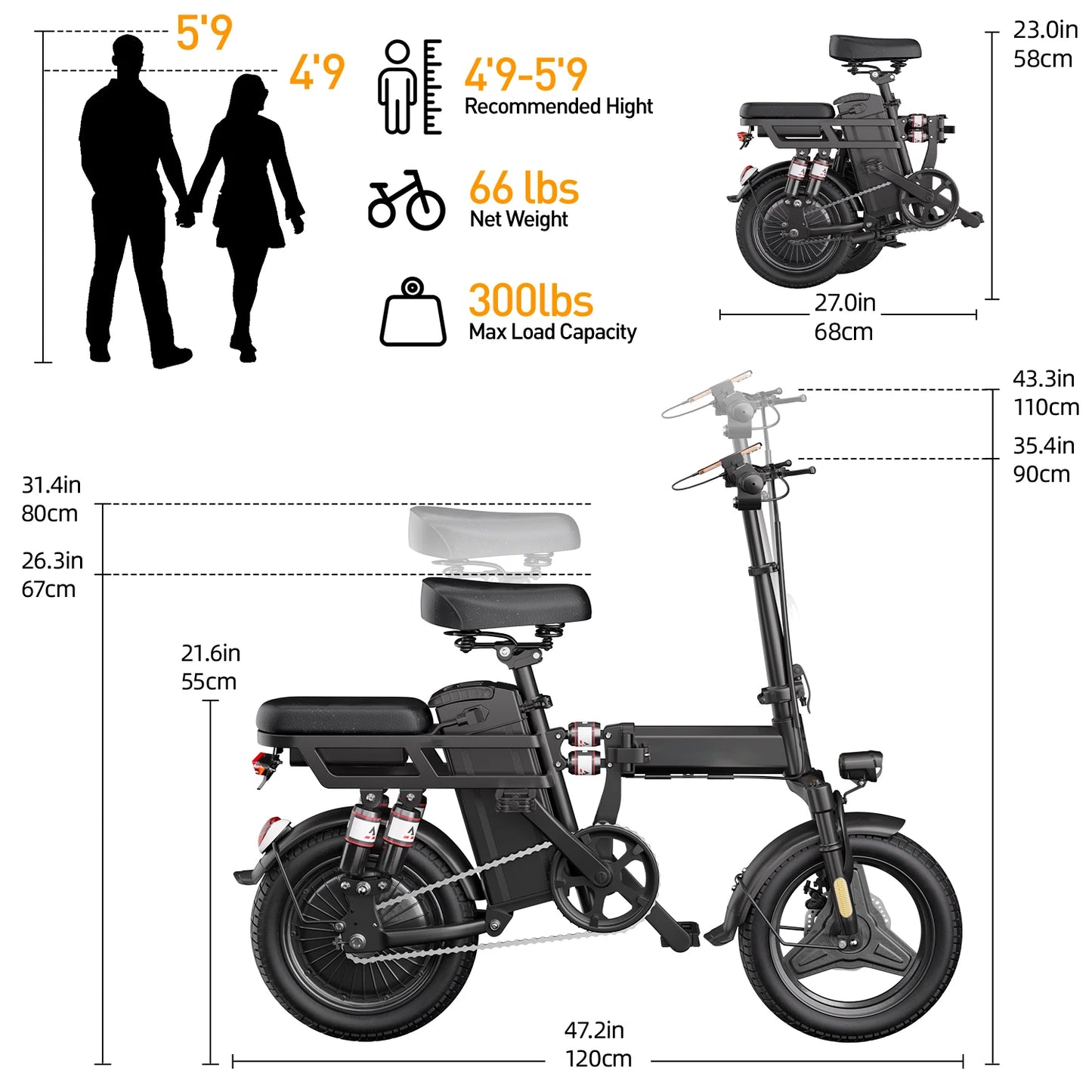 Mini Foldable Electric Bike