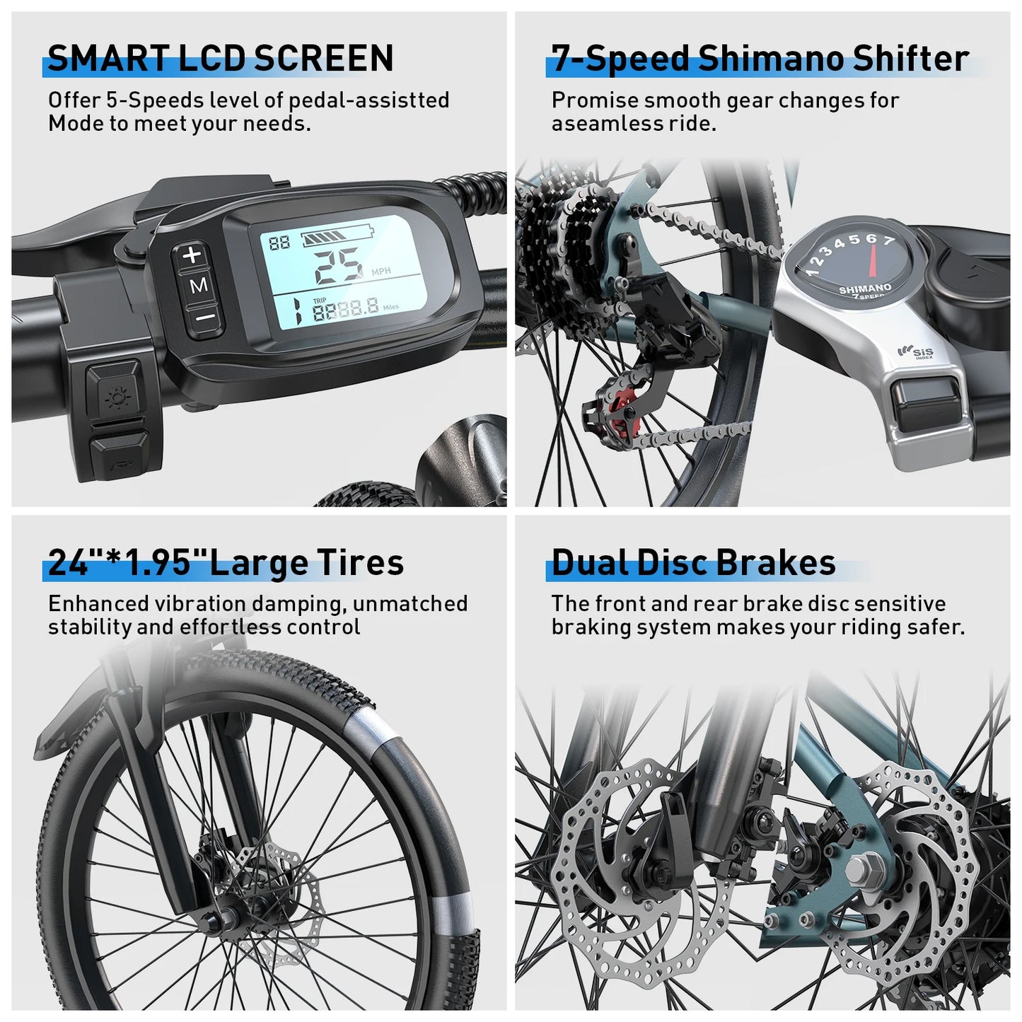 500W Motor Electric Bike